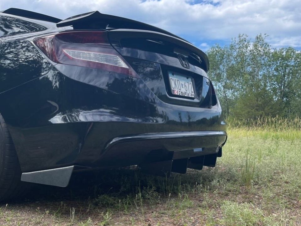 2012-2015 Honda Civic V1 Rear Diffuser