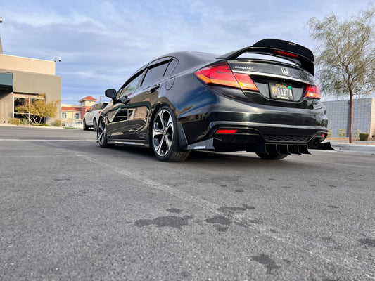 2012-2015 Honda Civic V2 “Shark Fin” Diffuser