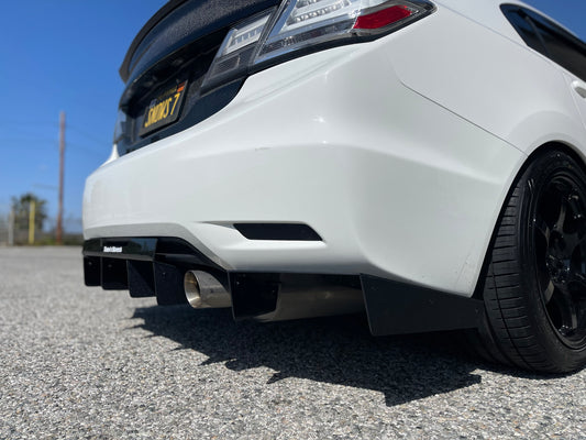 2014-2015 Honda Civic V2 3pc Rear Diffuser