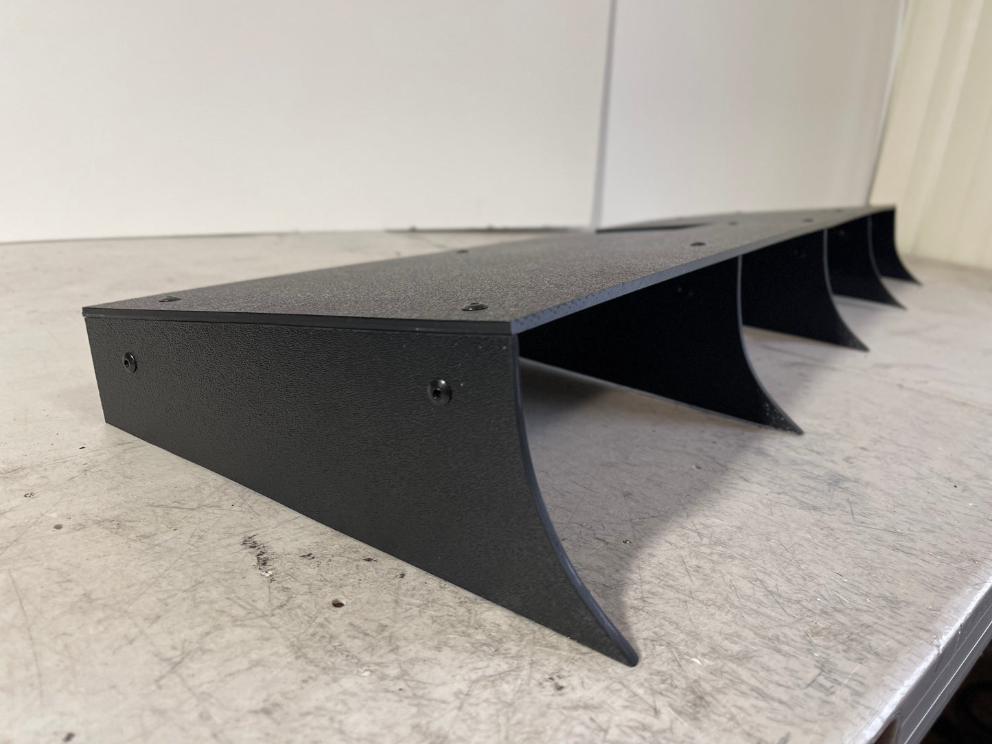 2013-2016 Chevy Malibu 3pc “Curved Fin” Rear Diffuser