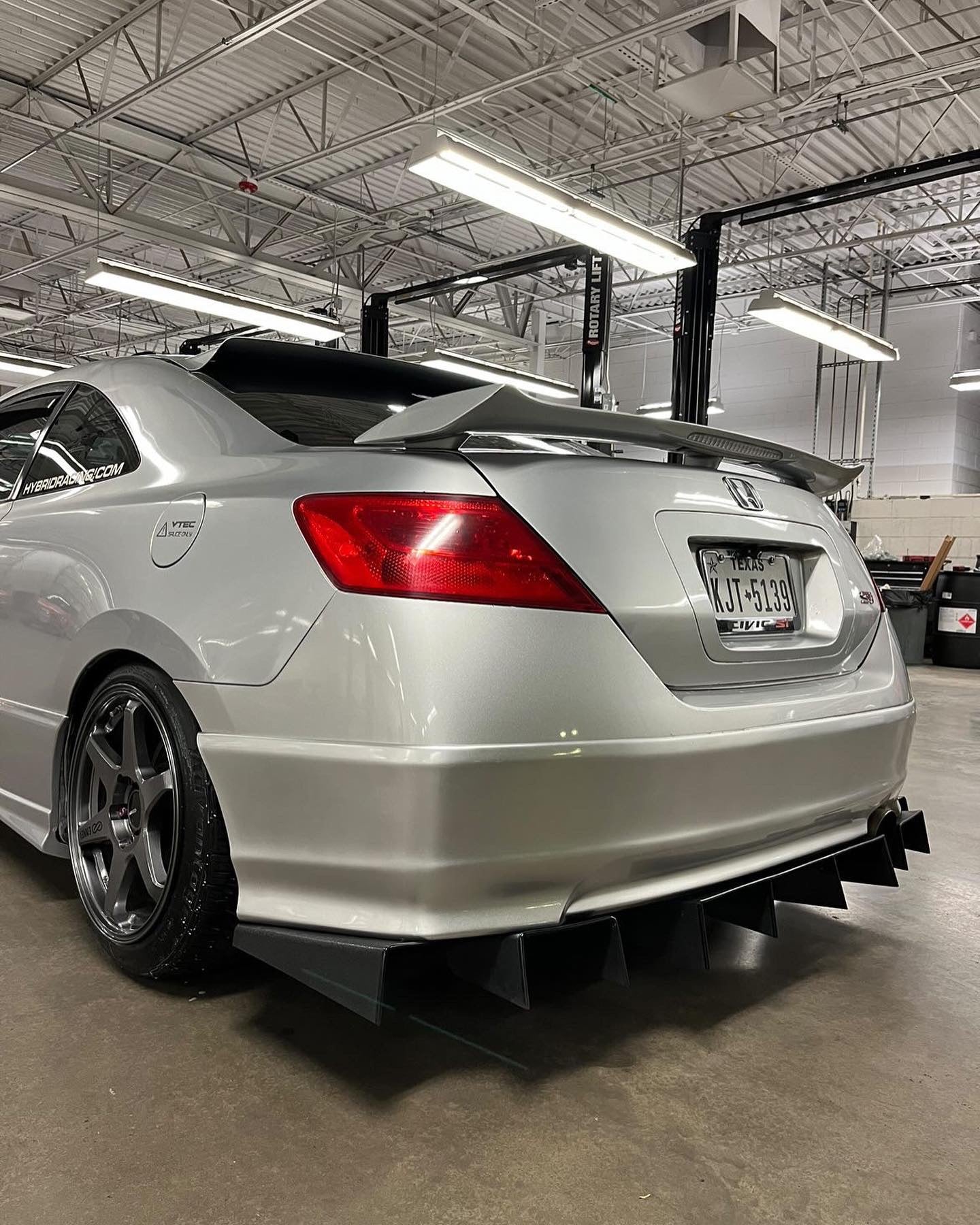 2006-2011 Honda Civic Coupe 5pc Rear Diffuser