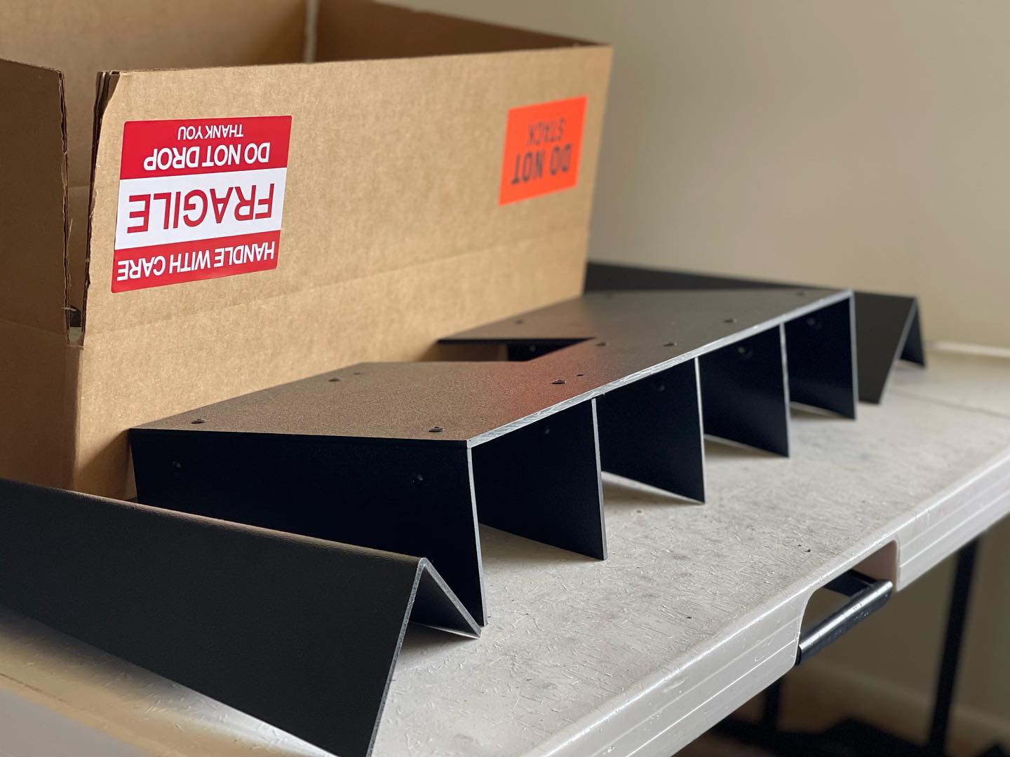 2013-2017 Honda Accord 3pc "Straight Fin" Rear Diffuser