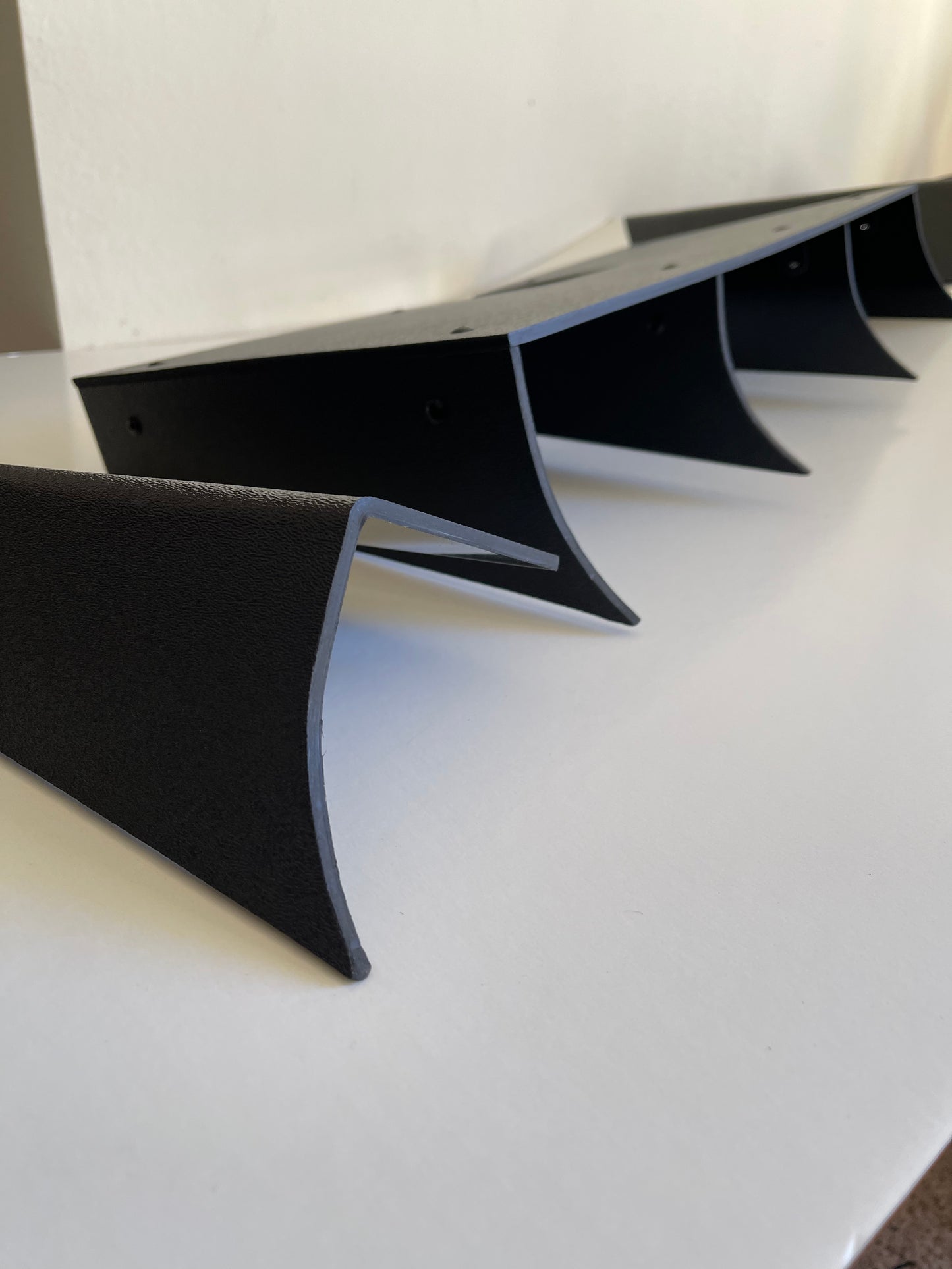 2012-2015 Honda Civic 3pc "Curved Fin" Rear Diffuser