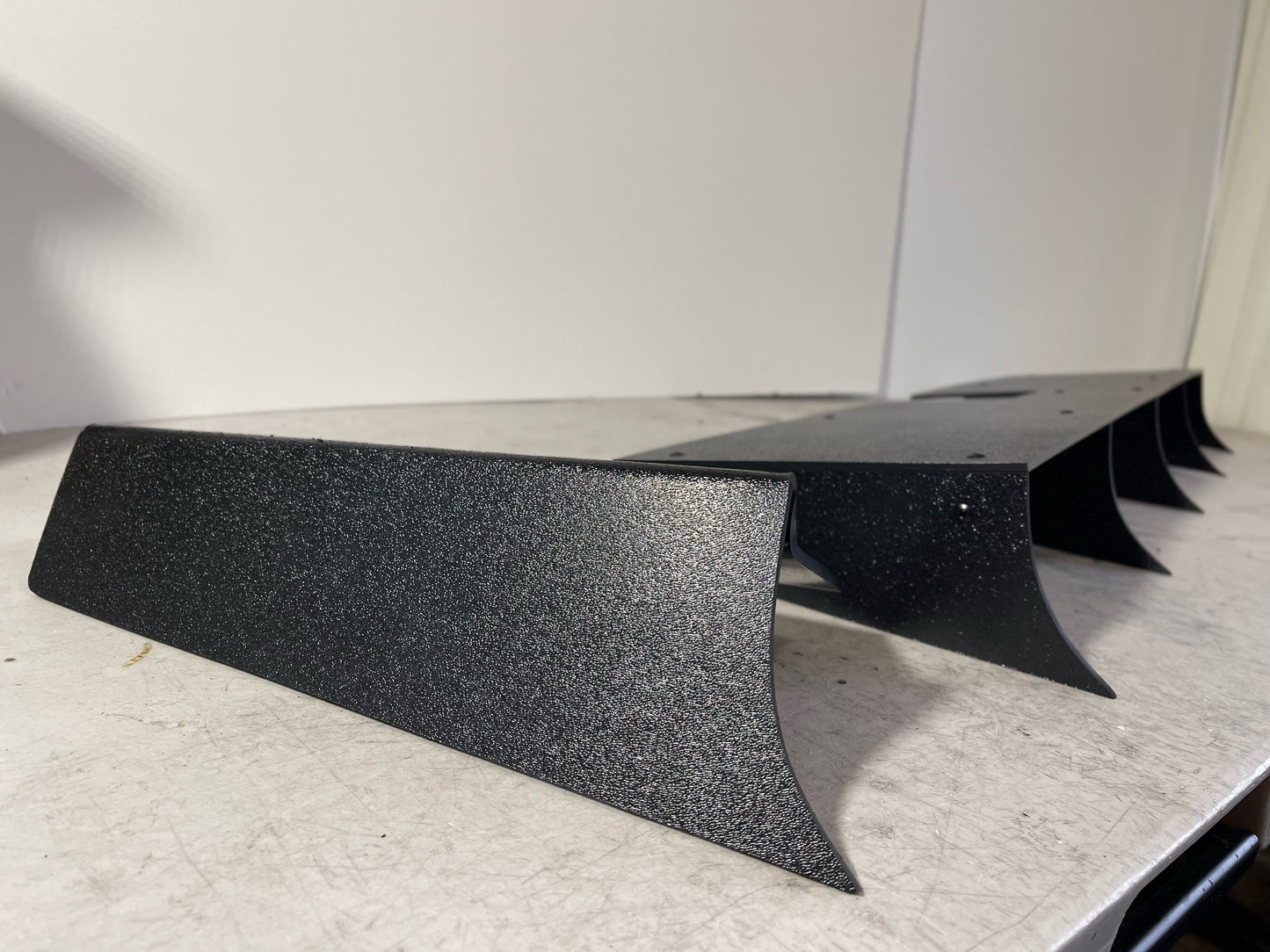 2016-2021 Honda Civic Sedan Only 3pc "Curved Fin" Rear Diffuser