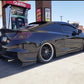 2012-2015 Honda Civic 3pc "Curved Fin" Rear Diffuser