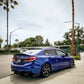 2012-2015 Honda Civic 3pc "Straight Fin" Rear Diffuser