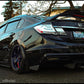 2012-2015 Honda Civic 3pc "Round Ends" Rear Diffuser