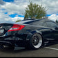 2012-2015 Honda Civic 3 pc Rear "Shark Fin" Diffuser