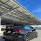 2012-2015 Honda Civic 3pc "Round Ends" Rear Diffuser
