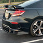 2012-2015 Honda Civic 5pc "Shark Fin" Rear Diffuser