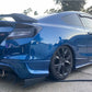 2012-2015 Honda Civic 5pc "Shark Fin" Rear Diffuser