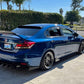 2012-2015 Honda Civic 3pc "Curved Fin" Rear Diffuser