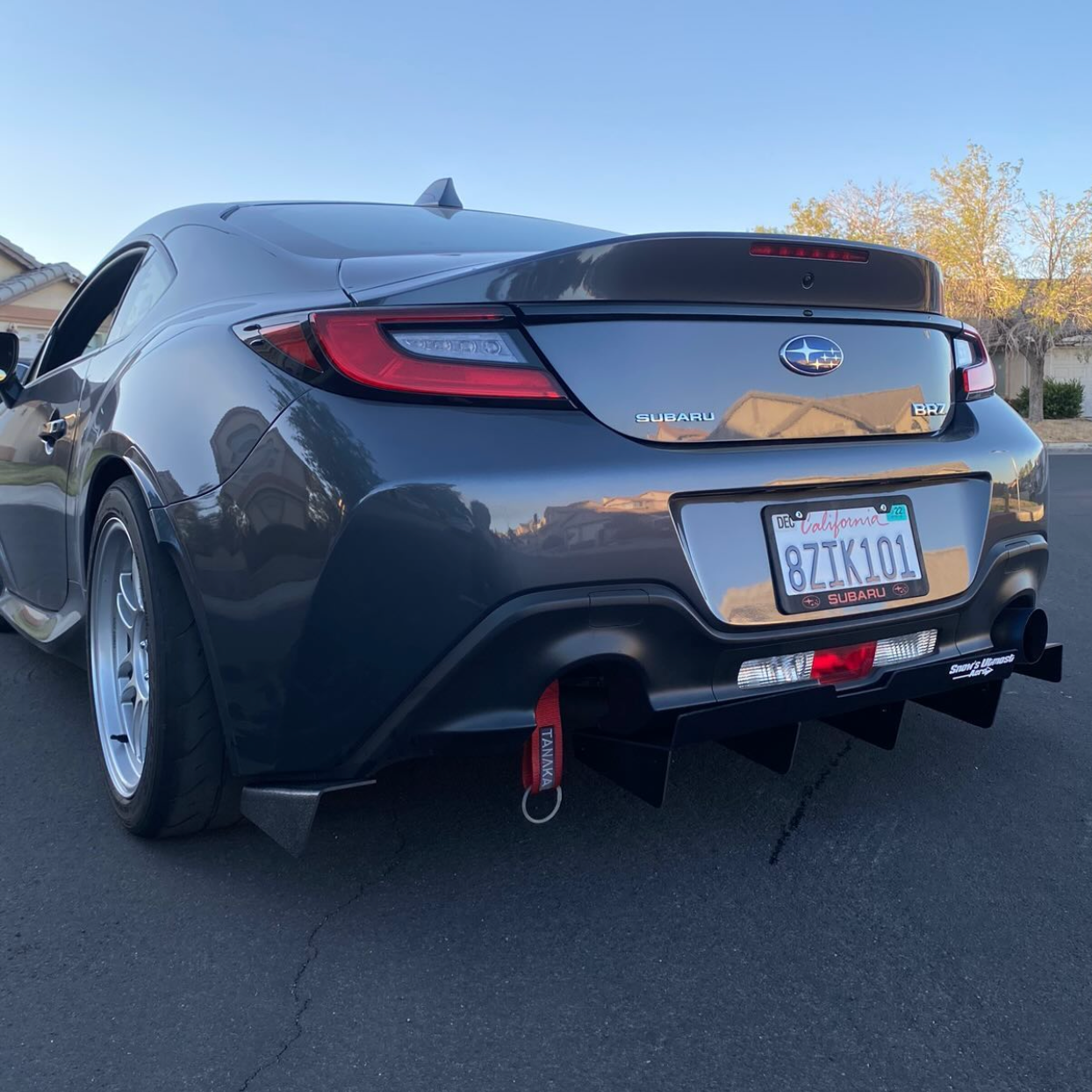 2022-2024 Subaru BRZ 3pc Rear Diffuser