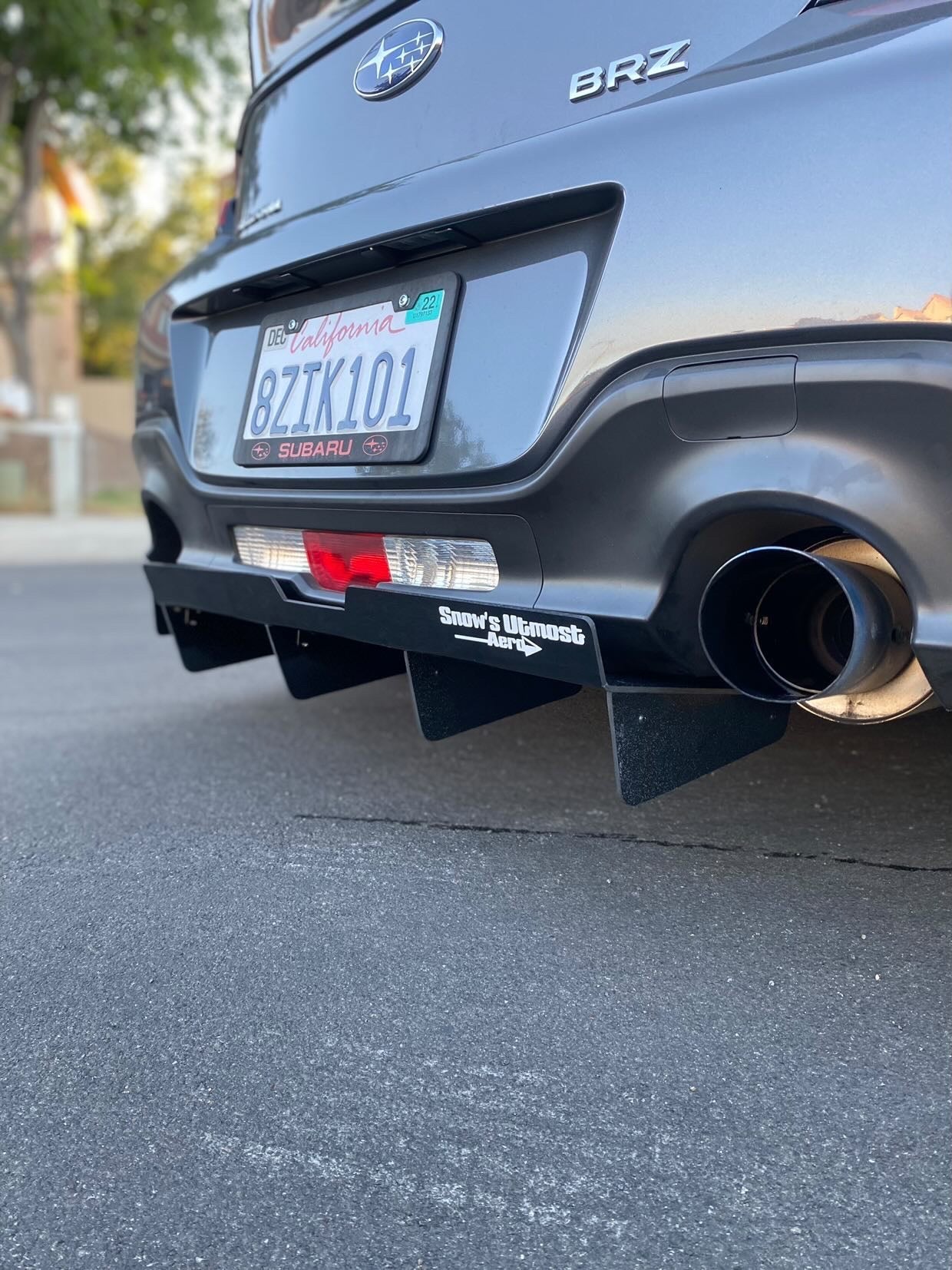 2022-2024 Subaru BRZ 3pc Rear Diffuser
