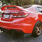 2013-2015 Honda Civic 3pc "Straight Fin" Rear Diffuser