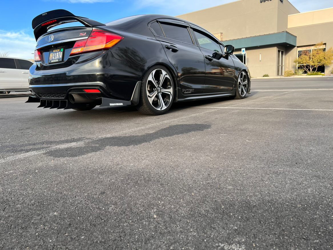 2012-2015 Honda Civic V2 “Shark Fin” Diffuser